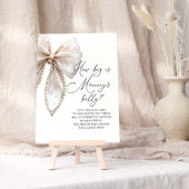 White Pearl Bow Wie groß ist Mommys Bly Game Poster