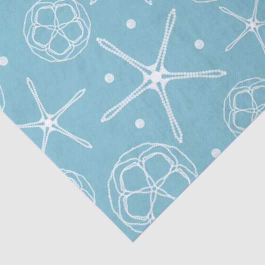 White Pearl Starfish Elegantes Hochzeitssemble Bra Seidenpapier (Ausschnitt)