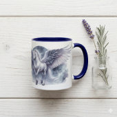 White Pegasus Moonlit Wings Celestial Dream Tasse