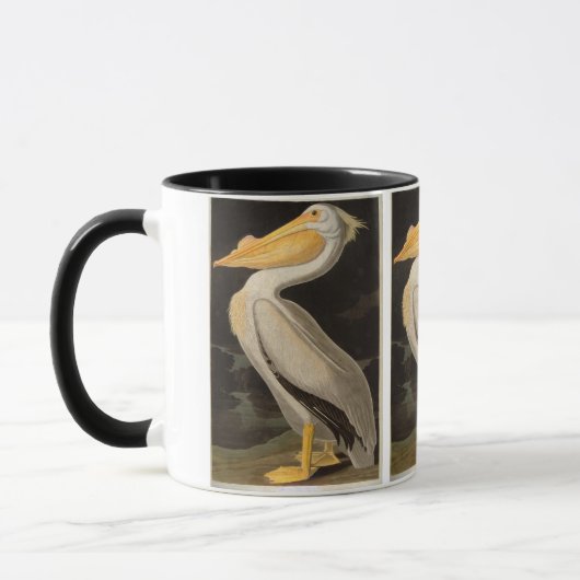 White Pelican, John James Audubon Tasse (Links)