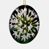 White Pentas Keramik Ornament (Rechts)