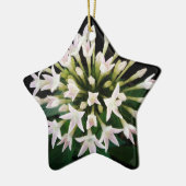 White Pentas Keramikornament (Links)
