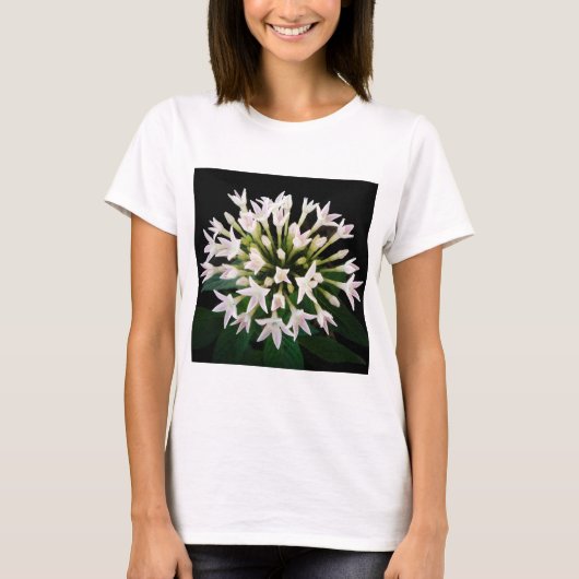 White Pentas T-Shirt (Vorderseite)