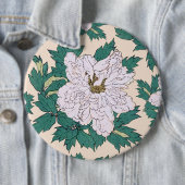 White Peonies Button (Beispiel)