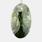 White Peonies Keramikornament (Rechts)