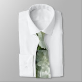 White Peonies Krawatte (Gebunden)