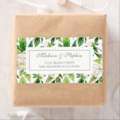 White Peonies & Leaf Wasserfarbe - Hochzeit (Insitu)