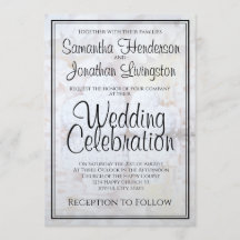 White Peony Blume & Hearts Reflections Wedding