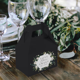 White Peony   Blumenrahmen "Liebe ist süß" Hochzei Geschenkschachtel