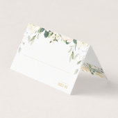 White Peony Epiphany Hochzeitsplatz (Vorderseite)