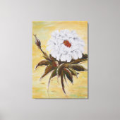 White Peony Leinwanddruck (Vorderseite)