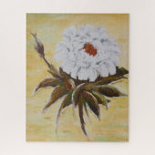 White Peony Puzzle (Vertikal)