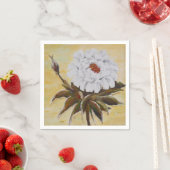White Peony Serviette (Beispiel)