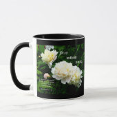 White Peony Trio, 1 Thessaloniker 5:17-18 Tasse (Links)