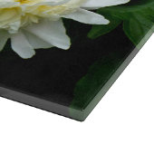 White Peony Trio Schneidebrett (Ecke)