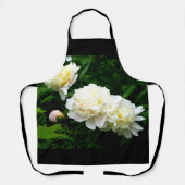 White Peony Trio Schürze (Vorderseite)