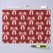 White Peppermint Bows Seidenpapier (Handwerk)