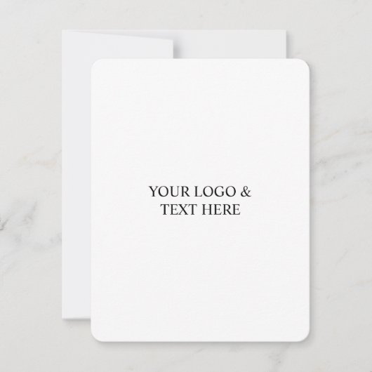 White Personalized – Your Logo & Text Here (Vorderseite)