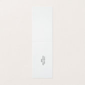 White Personalized – Your Logo & Text Here (Außenseite Aufgefaltet)