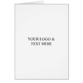 White Personalized – Your Logo & Text Here (Vorne)