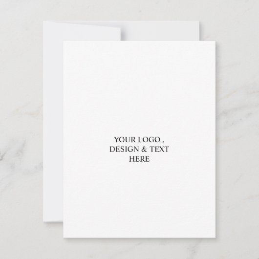 White Personalized – Your Logo & Text Here (Vorderseite)