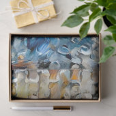 White Petals Wall Art Dream Seidenpapier (Geschenk)