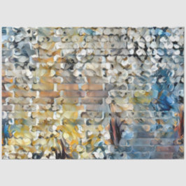 White Petals Wall Art Dream Seidenpapier