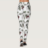 White Petunia Leggings (Rückseite)