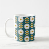 White Petunias Kaffeetasse (Links)