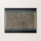 White Pflaumen und Mond - Itō Jakuchū Art Puzzle (Horizontal)