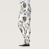 🤍 White Pharaoh Mummy Halloween T-Shirt 🎃 👑 Leggings (Links)