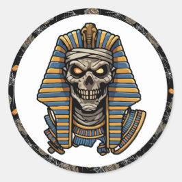 🤍 White Pharaoh Mummy Stickers 🎃 👑