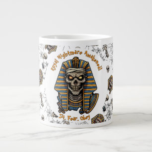 🤍 White Pharaoh Mummy Tasse 🎃 ☕ 👑