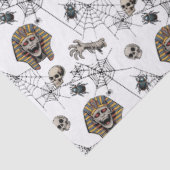 🤍 White Pharaoh Mummy Tissue Paper 🎃 👑 Seidenpapier (Ausschnitt)