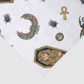 🤍 White Pharaoh Mummy Tissue Paper 🎃 👑 Seidenpapier (Detail)