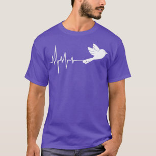 White Pigeon Heartbeat T-Shirt