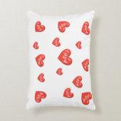 White pillow  dekokissen (Vorderseite(Vertikal))