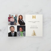 White Pine Bee Foto Business QR Weihnachten (Innenseite)