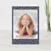 White Pine Boughs Feathers Berries Foto (Vorderseite)