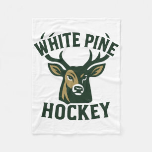 White Pine Hockey Bucks College Offizielles Vintag Fleecedecke