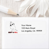 White Pitbull Puppy ADOPTIER-A-BULL (Insitu)