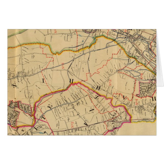 White Plains, Harrison, Rye, New York (Vorderseite (Horizontal))