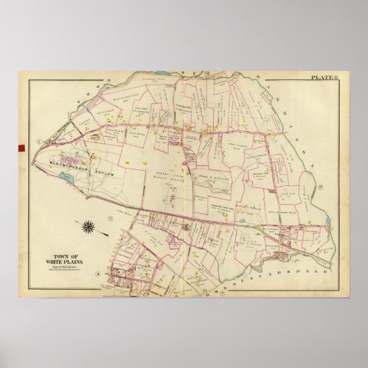 White Plains, New York Poster (Vorne)