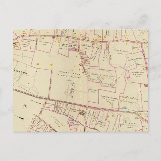 White Plains, New York Postkarte (Vorderseite)