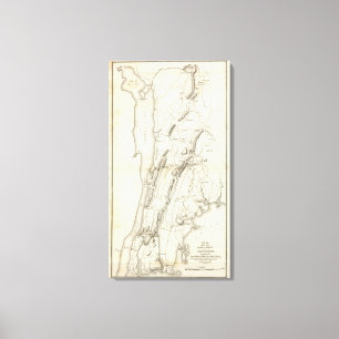 White Plains und Waffen Leinwanddruck