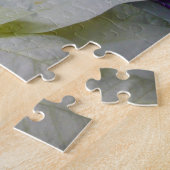 White Poinsettia Elegante Weihnachtsfeiertage Puzzle (Seite)