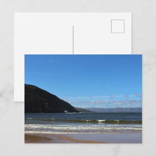 White Point Strand Postkarte (Vorne/Hinten)