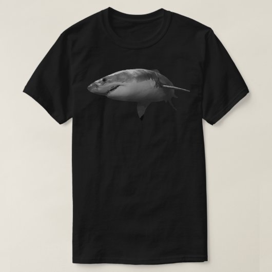 White Pointer Great White Shark Lover Geschenk T-Shirt (Design vorne)