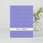 White Polka Dot Pattern (Stehend Vorderseite)