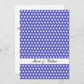 White Polka Dot Pattern (Vorne/Hinten)